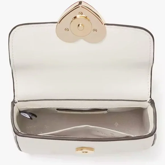 Kate Spade Heart Hardware Micro Flap Crossbody - Picture 4 of 5